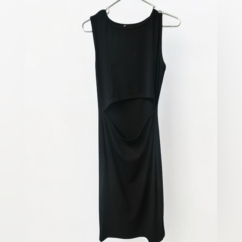 Chic Black One Shoulder Dress
